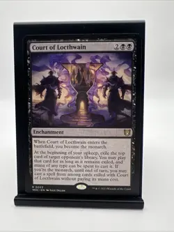 Court of Locthwain (Extended Art) #31 (NM) Wilds of Eldraine WOC Magic MTG - Image 1