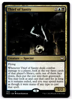Thief of Sanity R Commander: Streets of New Capenna 354 NCC - Image 1