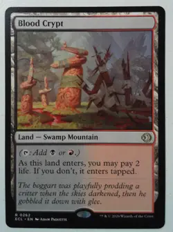 Blood Crypt *Rare* Magic MtG x1 Lorwyn Eclipsed - Image 1