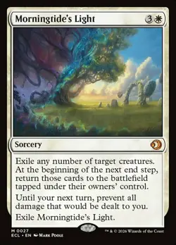 x1 Morningtide's Light M MTG Lorwyn Eclipsed M/NM, English - Image 1
