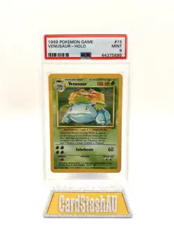 1999 Pokemon Base Set Holo PSA Collectors Lot - Venusaur - Blastoise - - Image 1