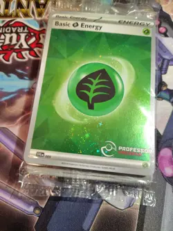 Pokemon TCG Professor Program 2024 Stamped Energy Pack Cosmo Holo - NEW & SEALED - Image 2