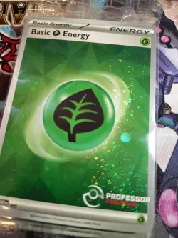 Pokemon TCG Professor Program 2024 Stamped Energy Pack Cosmo Holo - NEW & SEALED - Image 3