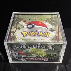 1999 Pokemon 1st Edition Jungle Booster Box Factory Sealed - Image 1