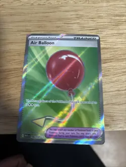 Pokemon TCG Mega Evolutions Air BALLOON FULL ART ULTRA RARE 166/132 NM - Image 1