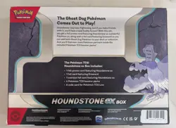 POKEMON TCG: HOUNDSTONE EX COLLECTION BOX 4 BOOSTER PACKS *BRAND NEW - SEALED" - Image 2