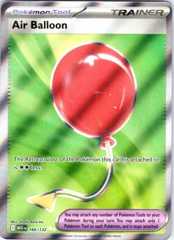 Air Balloon 166/132 ME01: Mega Evolution Pokemon TCG NM - Image 1