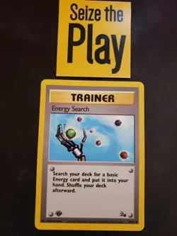 Pokemon TCG 1x SP 1st Edition Energy Search - Fossil (59/62) x1 [Listing 1/2] - Image 1