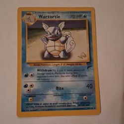 Pokemon Wartortle Wotc Promo 063/130 Stamped 70HP Promo Regular English TCG - Image 1