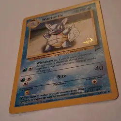 Pokemon Wartortle Wotc Promo 063/130 Stamped 70HP Promo Regular English TCG - Image 3