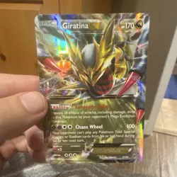 Pokemon Giratina EX Full Art Holo Ultra Rare XY Ancient Origins 57/98 170HP - Image 1