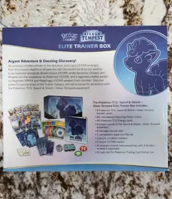Pokemon TCG Sword & Shield Silver Tempest Elite Trainer Box ETB - Sealed - Image 2
