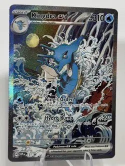 Pokemon TCG Kingdra ex S&V 131 Black Star Promo Shrouded Fable SIR 2024 [NM] - Image 2