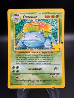 Pokemon Celebrations Classic Collection VENUSAUR Holo Rare #15/102 25th - Image 1