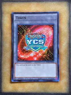 Yugioh YCS Token TKN4-EN024 Super Rare LP - Image 1