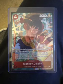 One Piece TCG Legacy Of The Master Monkey D Luffy OP12-015 SR Alt Art English NM - Image 1