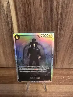 One Piece Tcg Rob Lucci Op03-092 Super Rare Eng Nm - Image 1