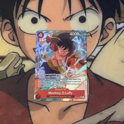 One Piece TCG Legacy Of The Master Monkey D Luffy OP12-015 SR Alt Art English - Image 1
