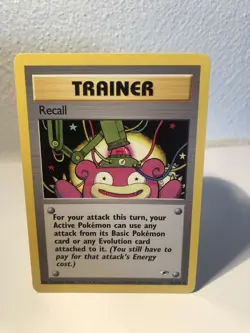 Recall Trainer Card NM Englisch - Image 1