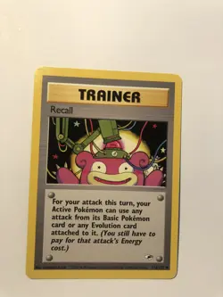 Recall Trainer Card NM Englisch - Image 3
