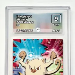 Topps Pokemon 1999 Animation TV Series PG Graded 9 Slab Card Rare TCG Series 1 - Image 4