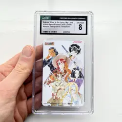 Sakura Wars V 2005 Rare PROMO Card Graded SEGA NTSC-J PS2 Wii Video Game Manga - Image 3