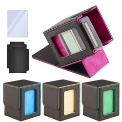 Magic The Gathering Commander Card Deck box with Display Window, Trading Card - Image 1