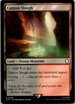 Magic the Gathering Canyon Slough Fallout Commander MTG Free Shipping! - Image 1
