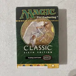 Genuine: Brand New Sealed- MTG Classic Sixth Edition 2-Player Starter Deck - Image 1