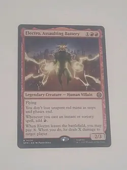 Electro, Assaulting Battery - Marvel's Spider-Man, NM [Magic MTG] - Image 1