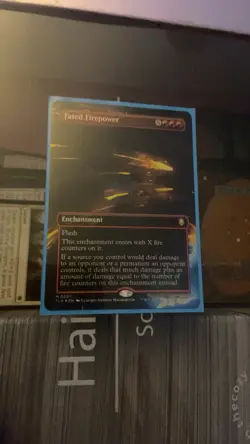 Fated Firepower (Showcase) Avatar: The Last Airbender Foil Magic The Gathering - Image 1