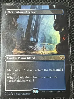 Meticulous Archive (Borderless Foil) Murders at Karlov Manor - Image 1