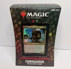 Dungeons & Dragons Draconic Rage Commander Deck Sealed MAGIC THE GATHERING MTG - Image 1
