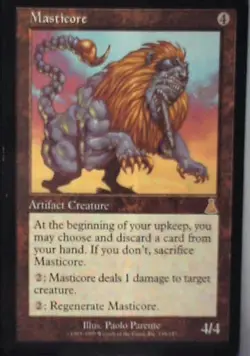 Masticore - Urza's Destiny: #134, Magic: The Gathering Nm C278 - Image 1