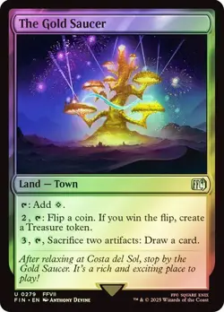 The Gold Saucer (0279) - Final Fantasy - Uncommon (Foil) - Image 1