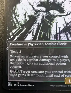 Necrogen Rotpriest (Showcase) 296 ONE Uncommon Phyrexia: All Will Be One MTG - Image 4