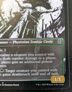 Necrogen Rotpriest (Showcase) 296 ONE Uncommon Phyrexia: All Will Be One MTG - Image 5