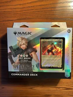 MTG: Final Fantasy Cloud Commander Deck Limit Break Collector's Edition Auction - Image 1