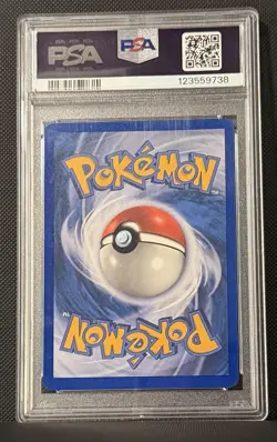 2002 POKEMON EXPEDITION #51 MACHAMP-REVERSE FOIL PSA 9 - Image 3