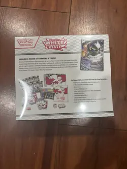 Pokemon White Flare ETB Elite Trainer Box Pokemon TCG New Sealed - Image 2