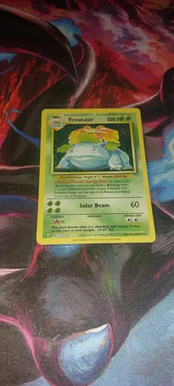 Pokemon Venusaur Card 003/034 Classic Holo Rare, CLV 2023, NM Condition - Image 2