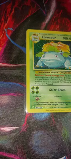 Pokemon Venusaur Card 003/034 Classic Holo Rare, CLV 2023, NM Condition - Image 3