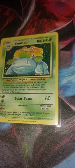 Pokemon Venusaur Card 003/034 Classic Holo Rare, CLV 2023, NM Condition - Image 4