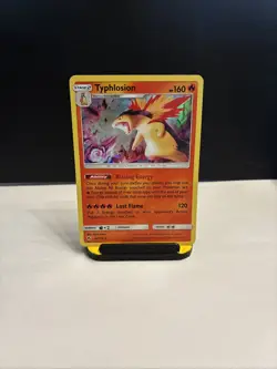 Typhlosion #42/214 Sun & Moon - Lost Thunder 2018 Holo Rare TCG LP - Image 1