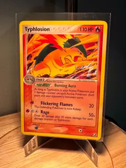 Pokemon TCG Typhlosion EX Unseen Forces 17/115 Non Holo Exclusive LP/MP - Image 1
