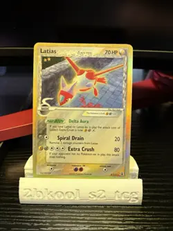 Latias (ex Delta Species) 8/113 Holo rare Pokemon Card - Image 1