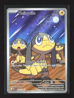Pokemon ME01: Mega Evolution #143/132 Helioptile Holo - Image 1