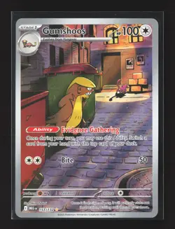 Pokemon ME01: Mega Evolution #153/132 Gumshoos Holo - Image 1