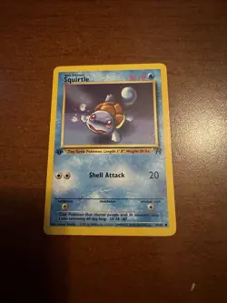 Pokemon TCG 1st Edition #7 Squirtle Team Rocket Set 68/82 - Image 1