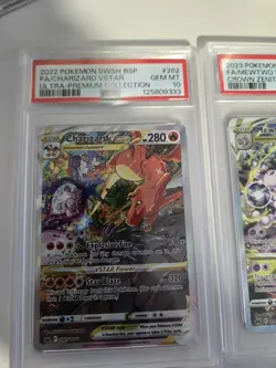 Pokemon VSTAR Universe Charizard Mewtwo SAR 262 Psa 10 & Gg44 Psa 9 Sequential - Image 3